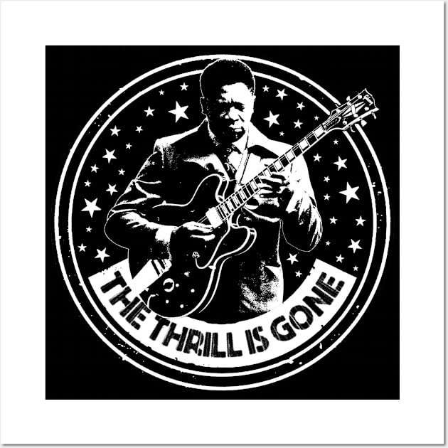 The Thrill is Gone Wall Art by CosmicAngerDesign